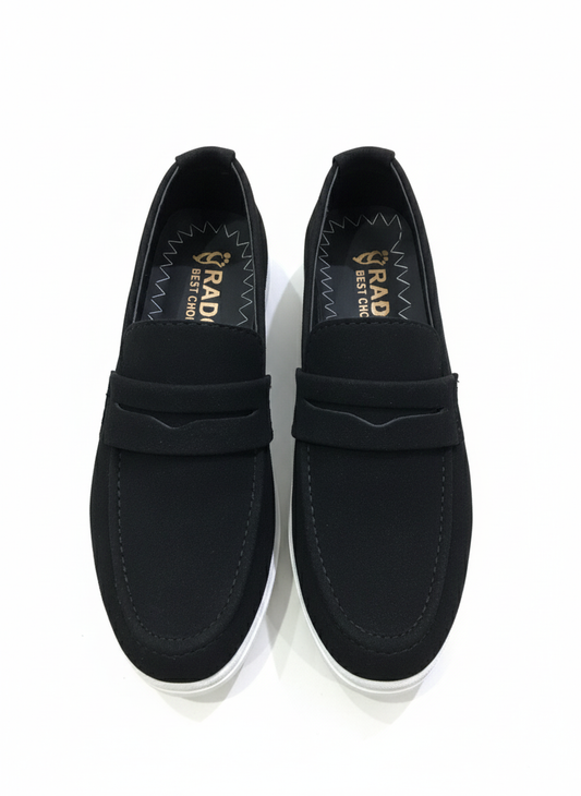 Men's Suede Casual Loafer with Sneaker Sole