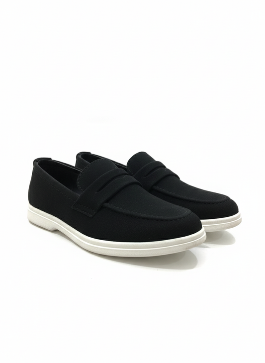 Men's Suede Casual Loafer with Sneaker Sole